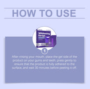 Purple Tooth Whitening Strips